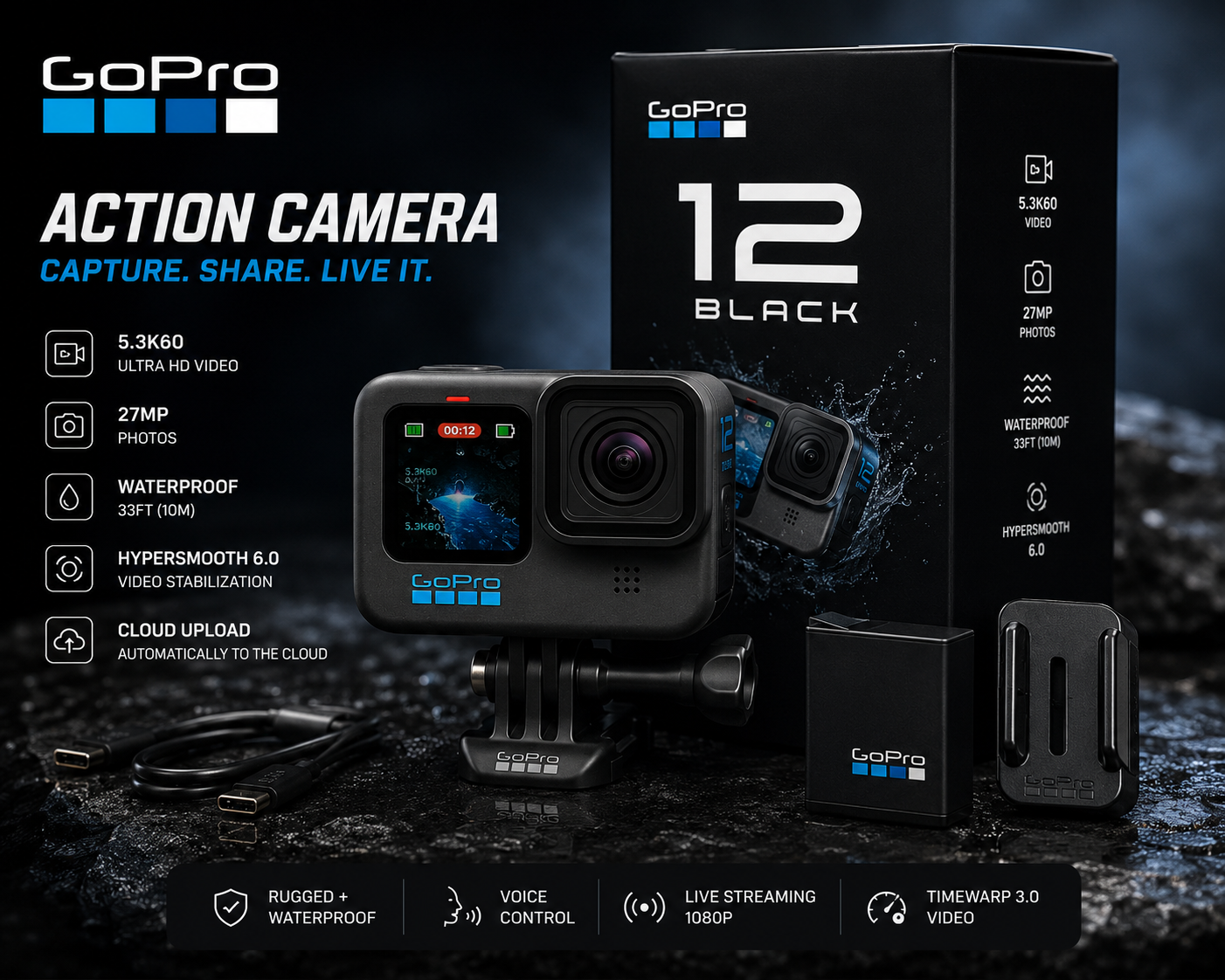 Product Action Camera Go Pro