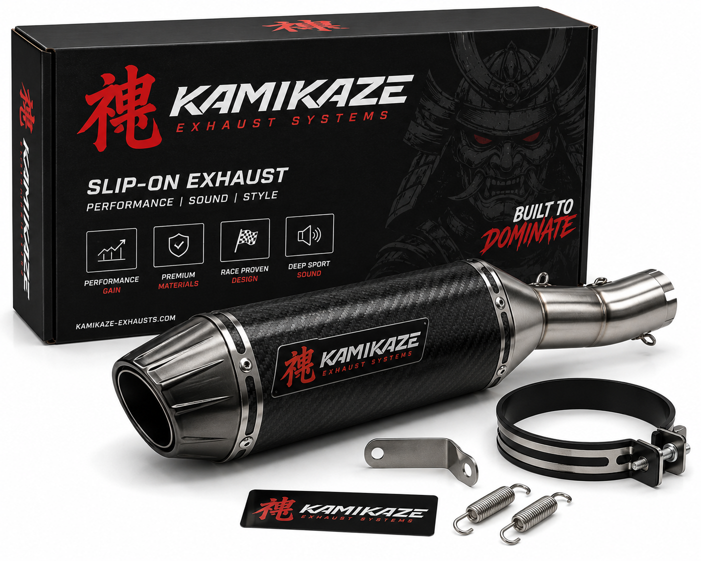 Product Slip-On Exhausts Kamikaze